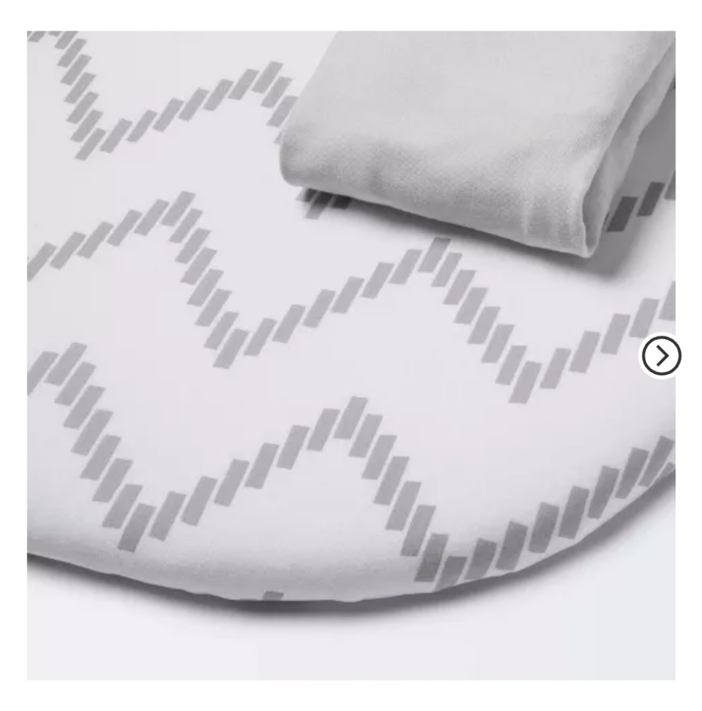 Cloud Island 2 pack Jersey Bassinet fitted sheet - Picture 2 of 5
